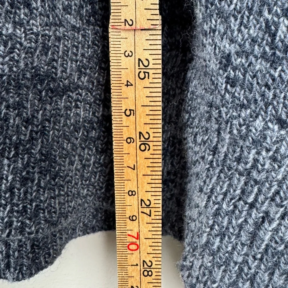 J.Crew Men Shawl‎ Collar Sweater Lambswool Blend Size Large